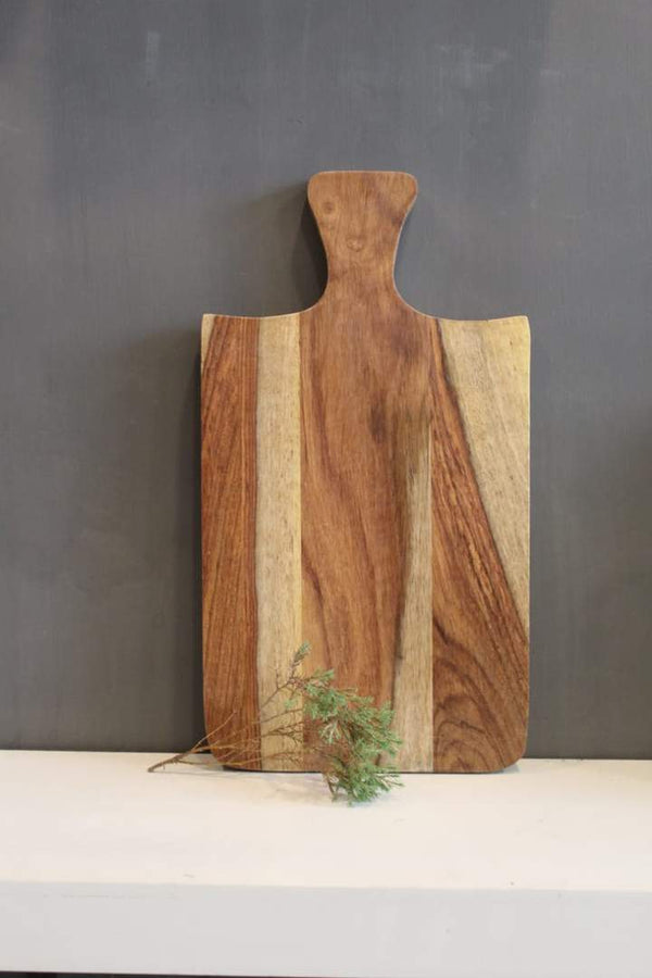 CHOPPING BOARD CUM SERVING PLATTER II WOODEN HANDICRAFTS