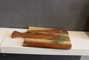 CHOPPING BOARD CUM SERVING PLATTER II WOODEN HANDICRAFTS