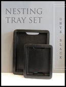 HANDYFINER Beautiful Wooden Nesting Tray Combo II Wooden Handicrafts