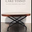 Wooden Cake Stand for Dining Table | Acacia Wood Dessert Stand Pedestal | Cake, Dessert, Pizza, Cup Cakes, Muffins Stand || Food Safe||CS-02