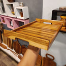 Acacia wood strip tray set of 3 II Water Resistant