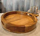 WOODEN SERVING TRAY II FOOD GRADE II WATER RESISTANT II