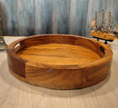 WOODEN SERVING TRAY II FOOD GRADE II WATER RESISTANT II