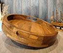 WOODEN SERVING TRAY II FOOD GRADE II WATER RESISTANT II