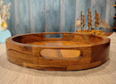 WOODEN SERVING TRAY II FOOD GRADE II WATER RESISTANT II