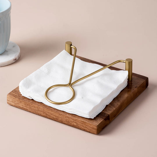 HANDYFINER SERVING TRAY AND TISSUE HOLDER COMBO II FOOD GRADE II WATER RESISTANT