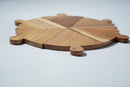 Handcrafted Teak Wood Pizza Platter