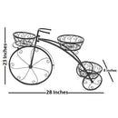 3-Tier Garden Cart Planter Stand Flower Pot Stand