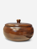 Acacia WOOD CHAPATI BOX/ ROTI BOX/ WOODEN CASSEROLE
