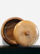 Acacia WOOD CHAPATI BOX/ ROTI BOX/ WOODEN CASSEROLE