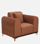Heller 1 Seater Sofa In Light Brown Colour
