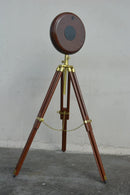 HANDYFINER Wooden Tripod Stand 64 inches with Watch for Home Decoration