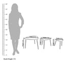 Premium-Quality Sheesham Wood Nesting Table - Set of 3