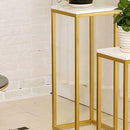 Minimalist Designer Golden Table (Set of 3)