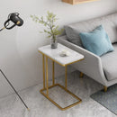 Styler Golden Metallic Side Table