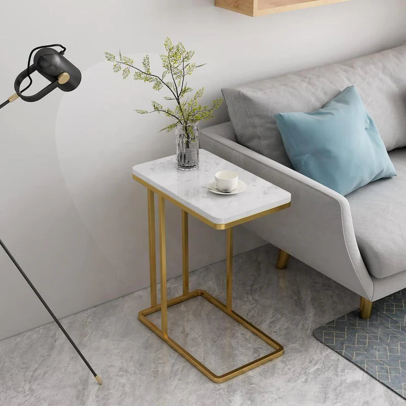 Styler Golden Metallic Side Table