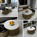 Caged Golden Table Set of 2