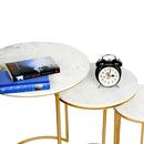 Trio Golden Coffee Tables