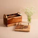 HANDYFINER TISSUE HOLDER AND CUTLERY STAND COMBO II FOOD GRADE II WATER RESISTANT